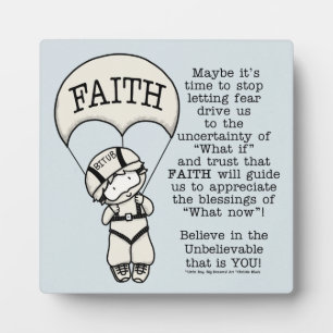 Plaque Photo La foi guidera