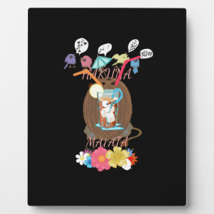 Plaque Photo La générosité de la nature tropicale" La citronnel