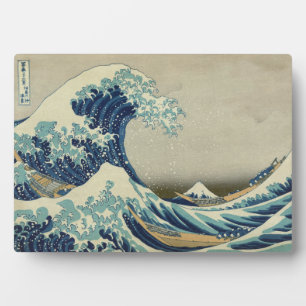Plaque Photo La Grande Vague au large de Kanagawa
