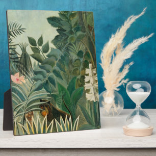 Plaque Photo La jungle équatoriale, 1909 (huile sur toile)