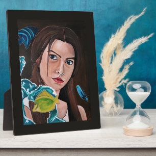 Plaque Photo La peinture de l'amant maudit par Alfred Fox