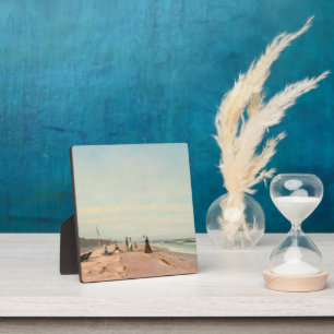 Plaque Photo La Plage À Long Branch, New Jersey