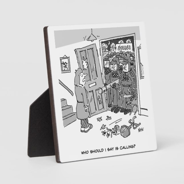 Plaque Photo La police anti-émeute perquisitionne un bien - Drô (Recto)