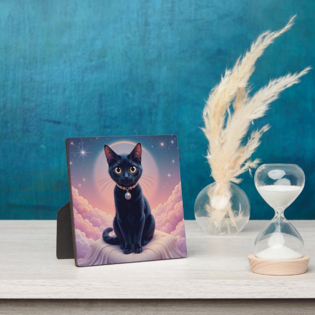 Plaque Photo La Reine Du Ciel De Chat Noir (Insitu)