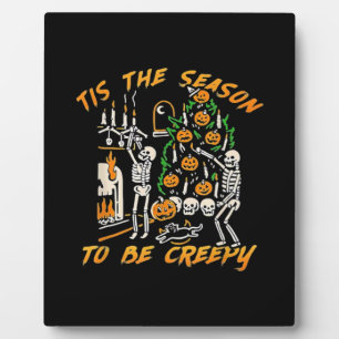 Plaque Photo La saison effrayante d'Halloween La saison pour êt