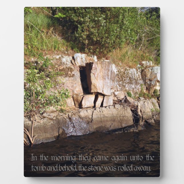 Plaque Photo La Tombe de Jésus (Devant)