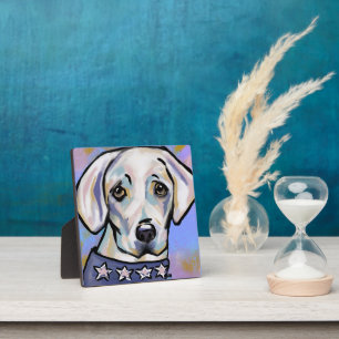 Plaque Photo Labrador Retriever