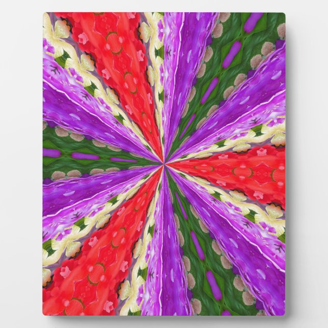 Plaque Photo Lacey Kaleidoscope (Devant)