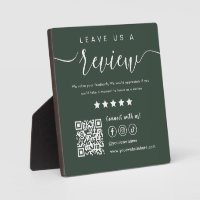 Laissons-nous un commentaire médias sociaux Qr Cod