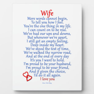 Plaque Photo L'amour de la femme