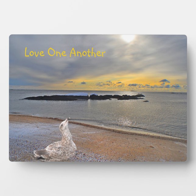 Plaque Photo L'amour l'un l'autre (Devant)