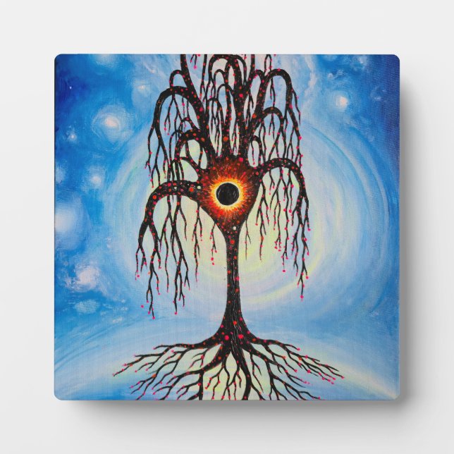 Plaque Photo L'arbre dépressif de l'esprit (Devant)