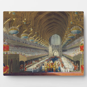 Plaque Photo Le Banquet Royal, Premier Cours, d'un album cel