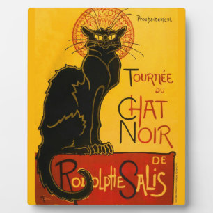 Plaque Photo Le Conversation Noir Le Chat Noir Art Nouveau Vint