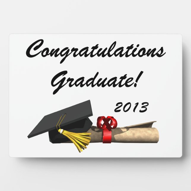 Plaque Photo Le diplômé - (Devant)