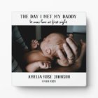 Le Jour Où J'Ai Rencontré Mon Papa Photo Keepsaké