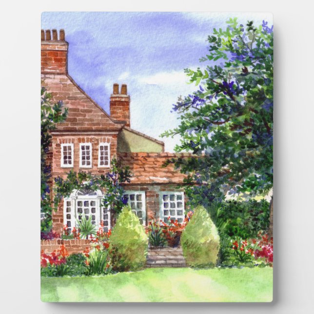 Plaque Photo Le Manor House, Heslington, York (Devant)