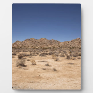 Plaque Photo Le Parc national de Joshua Tree