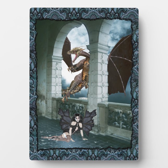 Plaque Photo Le repaire du Dragon (Devant)