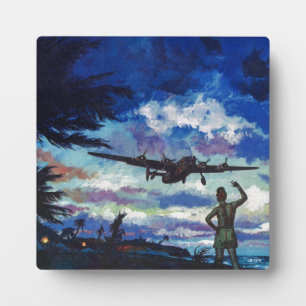 Plaque Photo Le retour du guerrier