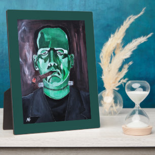 Plaque Photo Le tableau du monstre par Alfred Fox