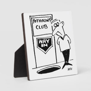 Plaque Photo L'Entrée Du Club De Piscine. La plaisanterie de l'