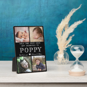 Plaque Photo Les Meilleurs Dads Sont Promus À Poppy 4 Photo Col