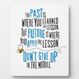 Plaque Photo Les mots d'encouragement citent