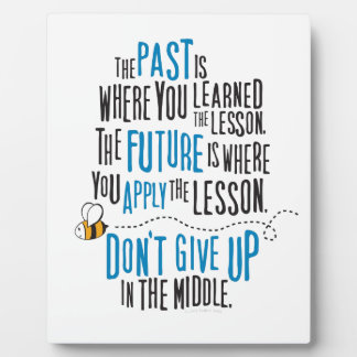 Plaque Photo Les mots d'encouragement citent