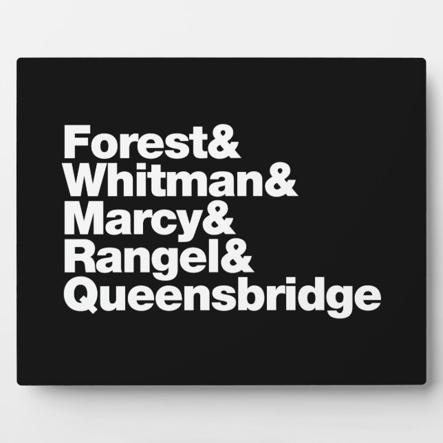 Plaque Photo Les projets (Devant)