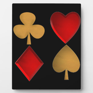 Plaque Photo Les quatre costumes