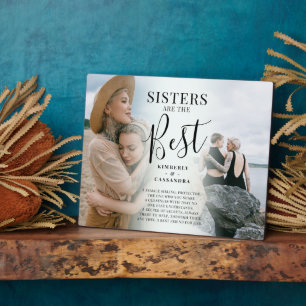 Plaque Photo Les "SISTERS" modernes sont les meilleurs garde-ph