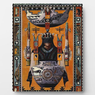 Plaque Photo "Les Zuñi"