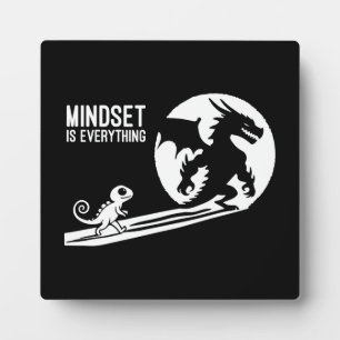 Plaque Photo L'Esprit Est Tout, Dragon - Motivation De Succès