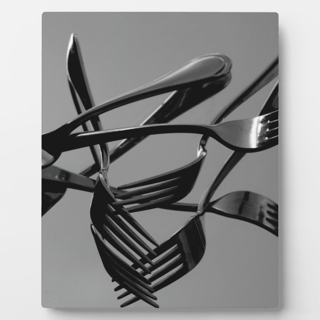 Plaque Photo Levitation de la fourche (Devant)