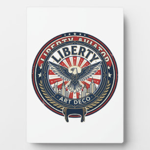 Plaque Photo Liberty Aviator Patriotique Patriotique Aviation V