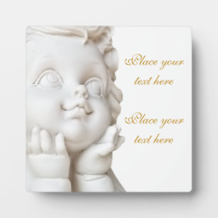 Plaque Photo Ligne blanche