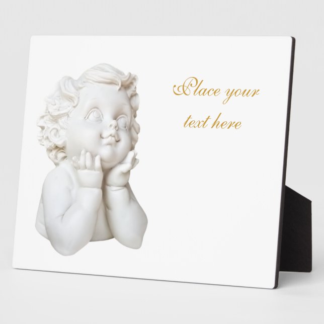 Plaque Photo Ligne blanche (Côté)