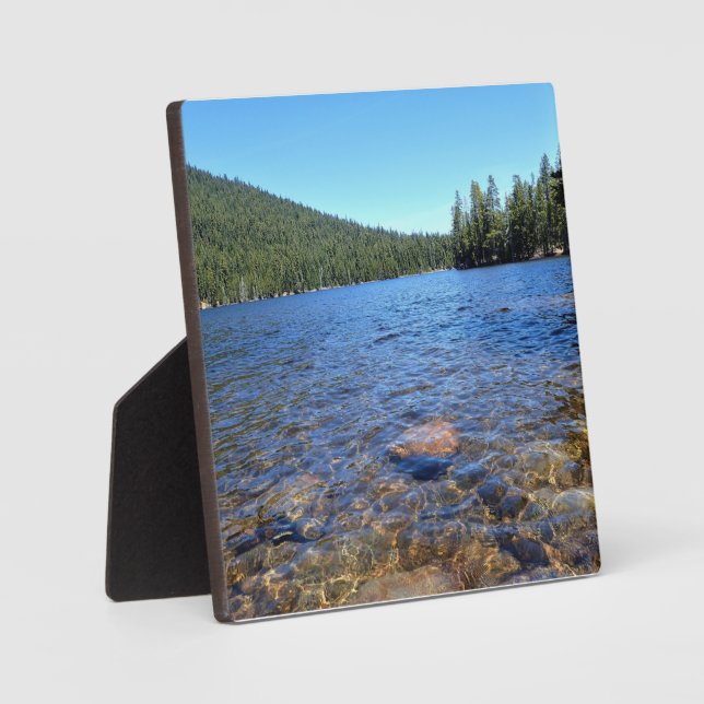 Plaque Photo Little Cultus Lake, OU (Recto)