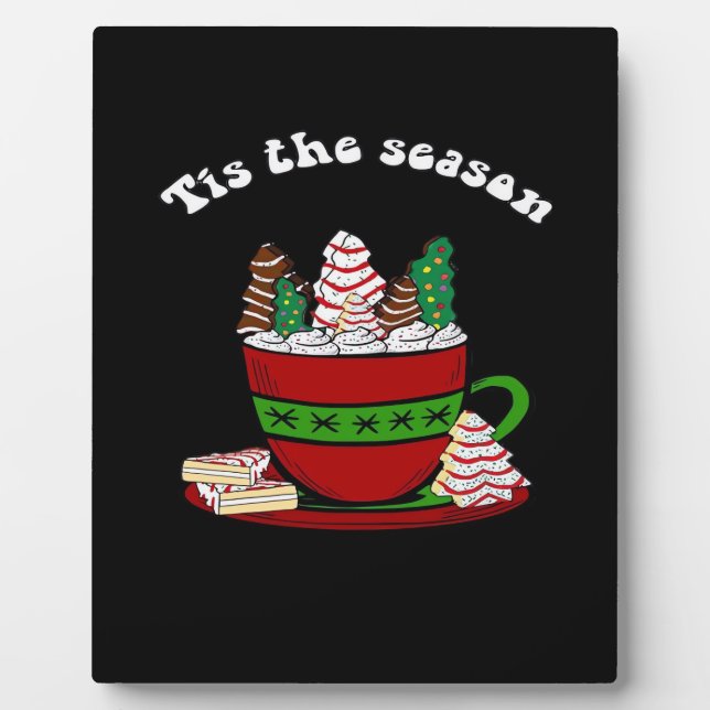 Plaque Photo Little Debbie Tis The Season (Devant)