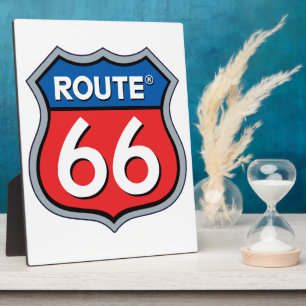 Plaque Photo Logo Route 66