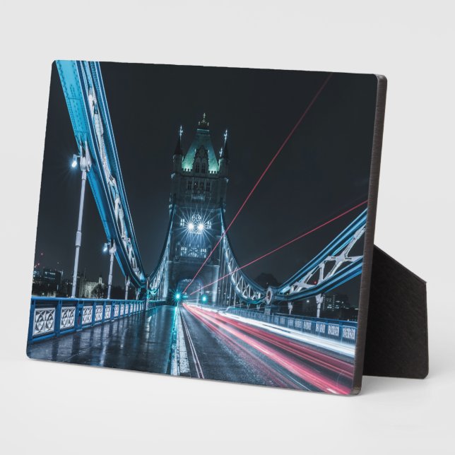 Plaque Photo London Tower Bridge (Côté)