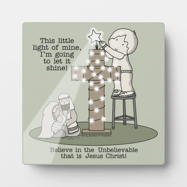 Plaque Photo Lumière du mien (Devant)