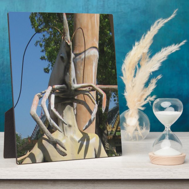 Plaque Photo M. Crustacean AKA Tête de homard ... Enfer bouddhi (Côté)