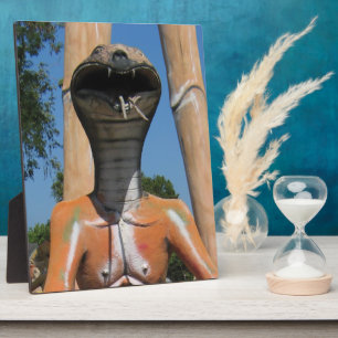 Plaque Photo M. Snake AKA Cobra Head ... Enfer bouddhiste