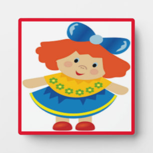PLAQUE PHOTO MA PETITE DOLLINE