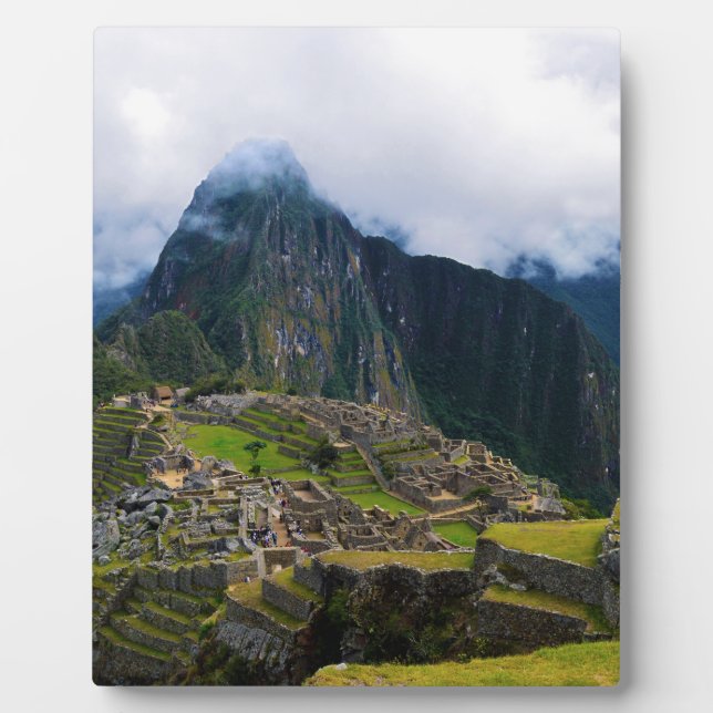 Plaque Photo Machu Picchu, Pérou (Devant)