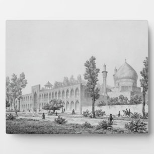 Plaque Photo Madrasa-yi Masjid-i Shah Sultan Hussein, à Isfaha