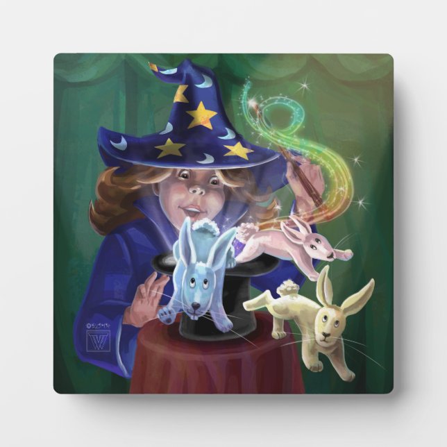 Plaque Photo Magie (Devant)