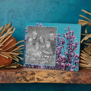Plaque Photo Magnolia Blossoms Blue Sky Art Ajouter Votre Propr